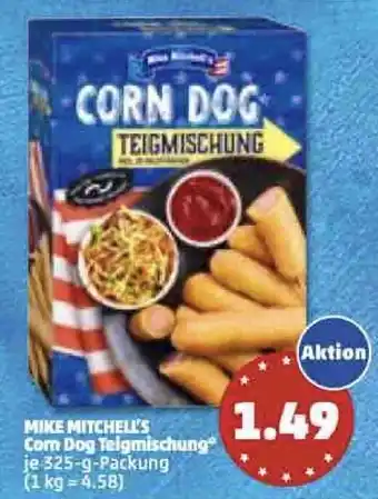 PENNY Mike Mitchell's Corn Dog Teigmischung 325g Angebot