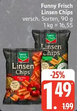 Edeka Funny Frisch Linsen Chips Angebot