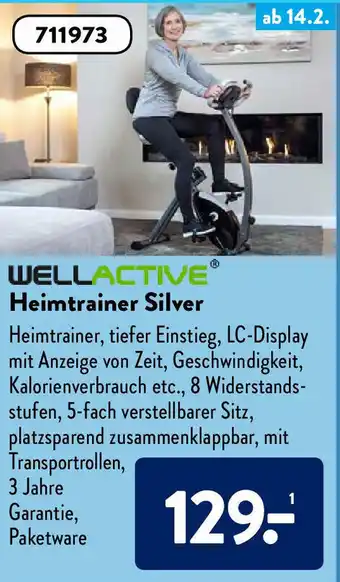 Aldi Süd Wellactive Heimtrainer Silver Angebot