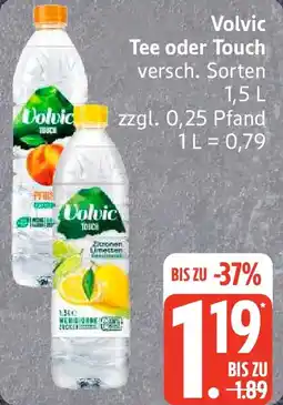 Edeka Volvic Tee oder Touch Angebot