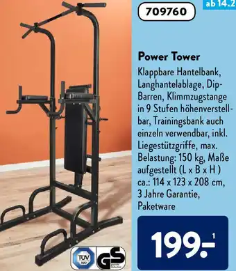 Aldi Süd Power Tower Angebot