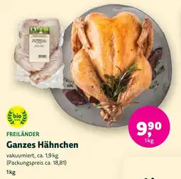 Aleco Biomarkt Freiländer Ganzes Hähnchen Angebot