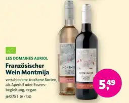 Aleco Biomarkt Französischer Wein Montmija Angebot
