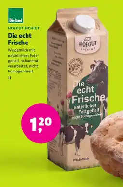 Aleco Biomarkt HOFGUT EICHIGT Die echt Frische Angebot