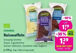 Aleco Biomarkt DENNREE Reiswaffeln Angebot