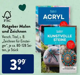 Aldi Süd Ratgeber Malen und Zeichnen Angebot