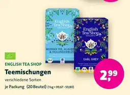 Aleco Biomarkt English Tea Shop Teemischungen Angebot