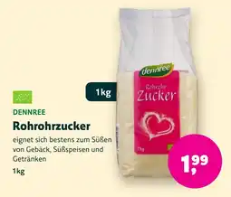 Aleco Biomarkt DENNREE Rohrohrzucker Angebot