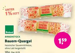 Aleco Biomarkt Birkenstock Bauern-Quargel Angebot