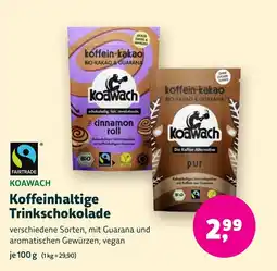 Aleco Biomarkt KOAWACH Koffeinhaltige Trinkschokolade Angebot