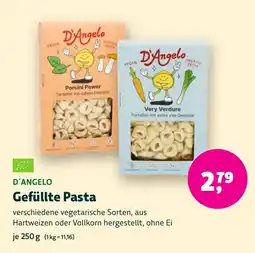 Aleco Biomarkt D'Angelo Gefüllte Pasta Angebot