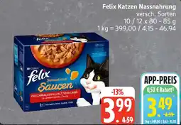 Edeka Felix Katzen Nassnahrung Angebot