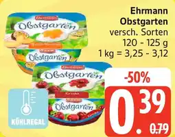Edeka Ehrmann Obstgarten Angebot