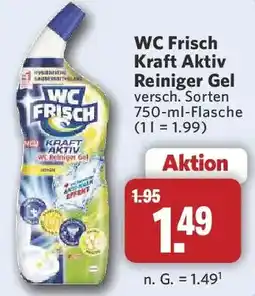 Combi WC Frisch Kraft Aktiv Reiniger Gel Angebot