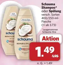 Combi Schauma Shampoo oder Spülung Angebot