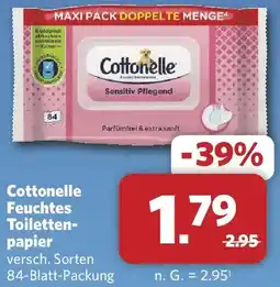 Combi Cottonelle Feuchtes Toilettenpapier Angebot