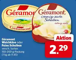 Combi Géramont Weichkäse oder Feine Scheiben Angebot