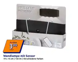 Action Wandlampe mit Sensor Angebot