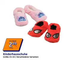 Action Kinderhausschuhe Angebot