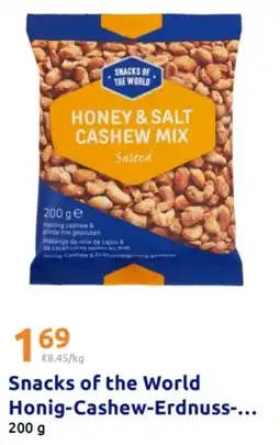 Action Snacks of the World Honig-Cashew-Erdnuss-... Angebot