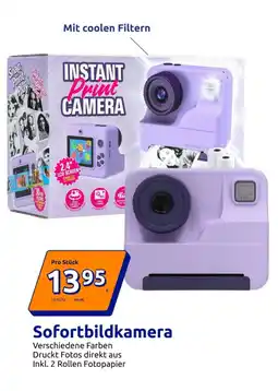 Action Instant Print Camera Angebot