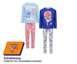 Action Schlafanzug Angebot