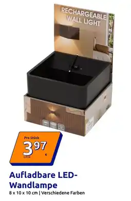 Action Aufladbare LED-Wandlampe Angebot