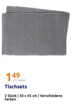 Action Tischsets Angebot
