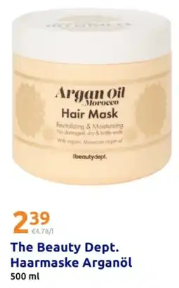 Action The Beauty Dept. Haarmaske Arganöl Angebot