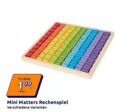 Action Mini Matters Rechenspiel Angebot