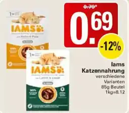 WEZ IAMS Katzenfutter Angebot