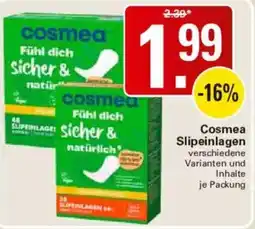 WEZ Cosmea Slipeinlagen Angebot