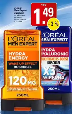 WEZ L'ORÉAL MEN EXPERT Duschgel Angebot