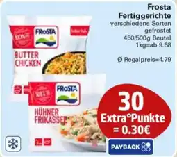 WEZ Frosta Fertiggerichte Angebot