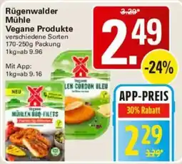 WEZ Rügenwalder Mühle Vegane Produkte Angebot