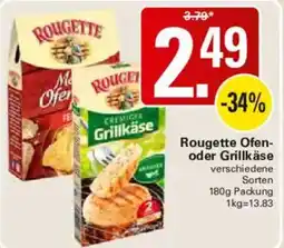 WEZ Rougette Ofen- oder Grillkäse Angebot