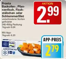 WEZ Frosta Fischstäbchen Angebot