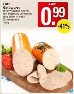 WEZ Lutz Gelbwurst Angebot
