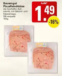 WEZ Bauerngut Pizzafleischkäse Angebot