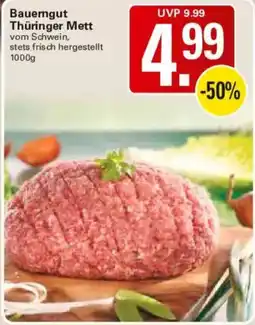 WEZ Bauerngut Thüringer Mett Angebot