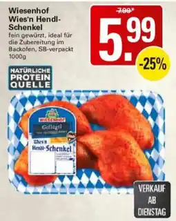 WEZ Wiesenhof Wies'n Hendl-Schenkel Angebot