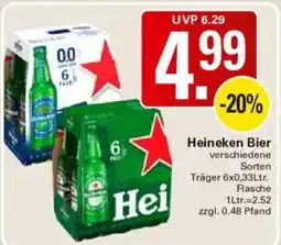 WEZ Heineken Bier Angebot