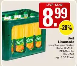 WEZ deit Limonade Angebot