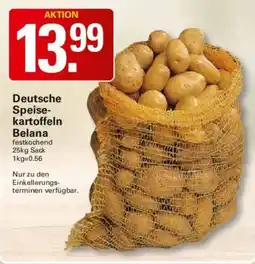 WEZ Deutsche Speisekartoffeln Belana Angebot