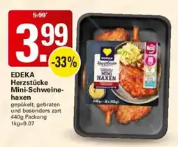 WEZ EDEKA Herzstücke Mini-Schweinehaxen Angebot