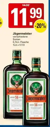 WEZ Jägermeister Angebot