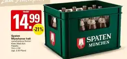 WEZ Spaten Münchener hell Angebot