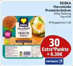 WEZ EDEKA Herzstücke Proteinbrötchen Angebot