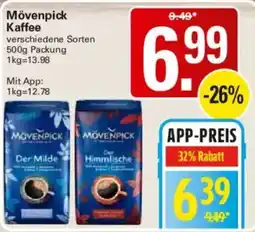 WEZ Mövenpick Kaffee Angebot