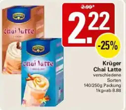 WEZ Krüger Chai Latte Angebot
